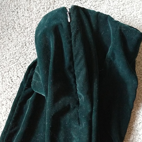 Green Velvet Pants - Picture 3 of 3